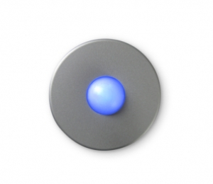Floating Clear Horizontal LED Sign And Doorbell